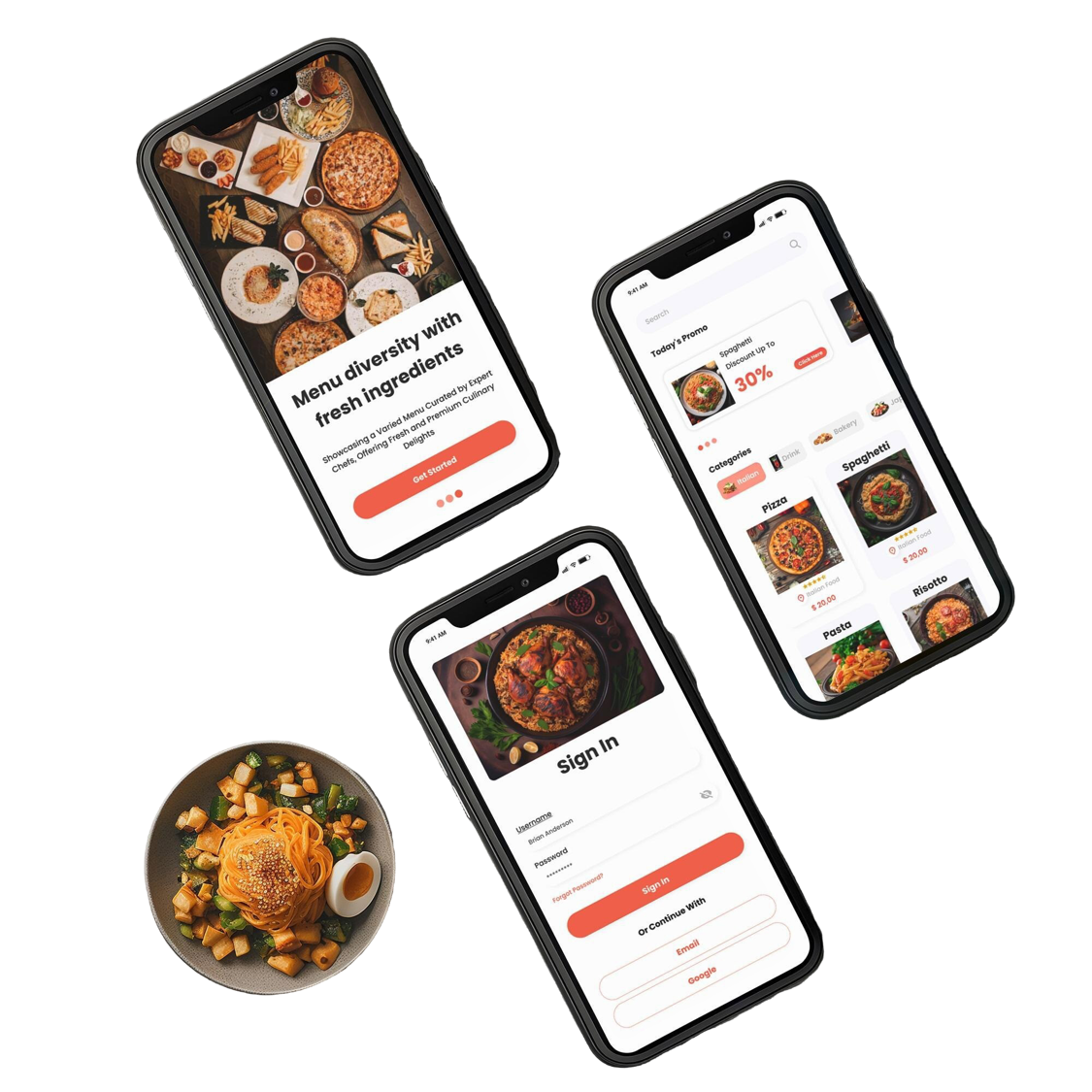 Food delivery app